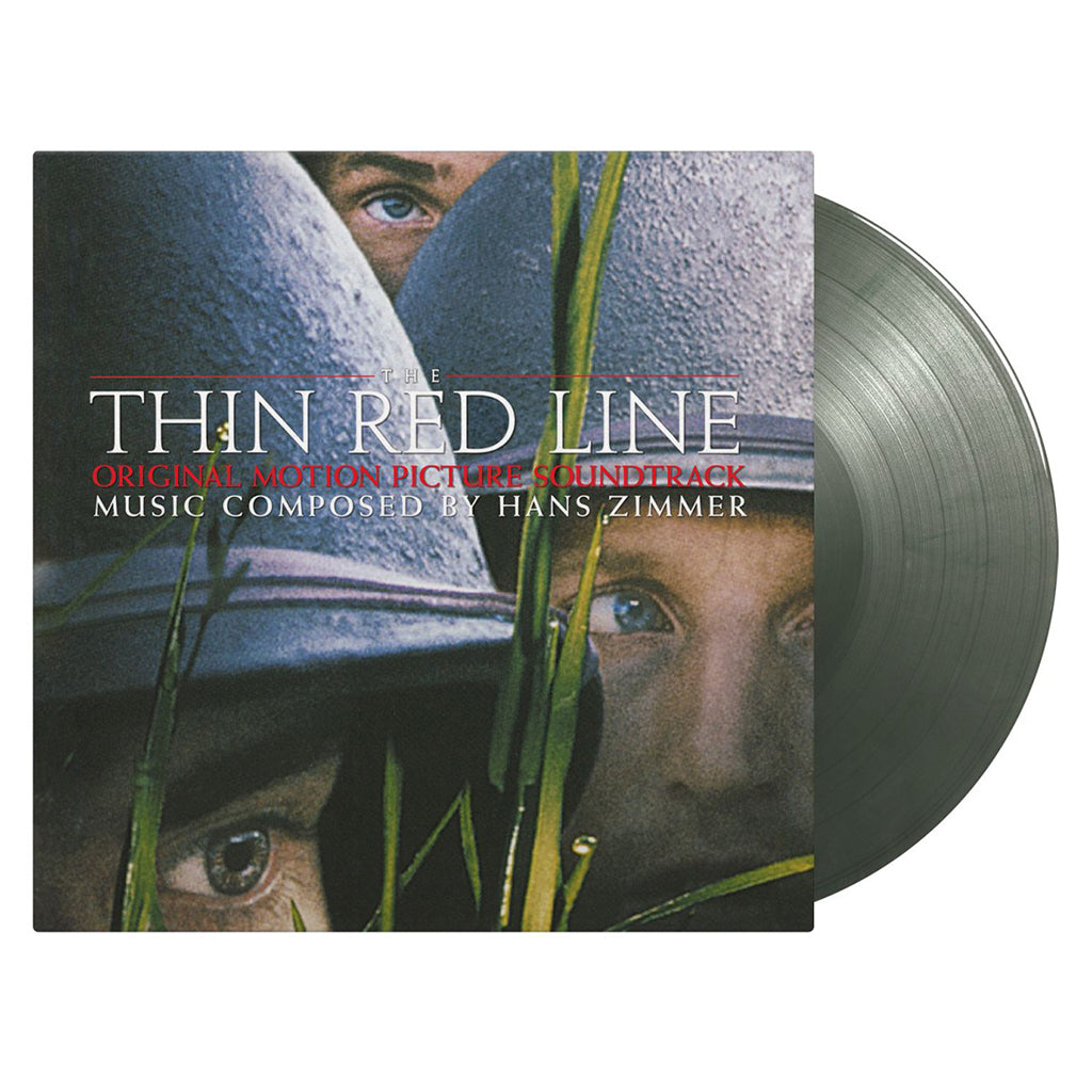 HANS ZIMMER - The Thin Red Line - Original Soundtrack (2023 Reissue) - 2LP - Gatefold 180g Silver & Dark Green Marbled Vinyl