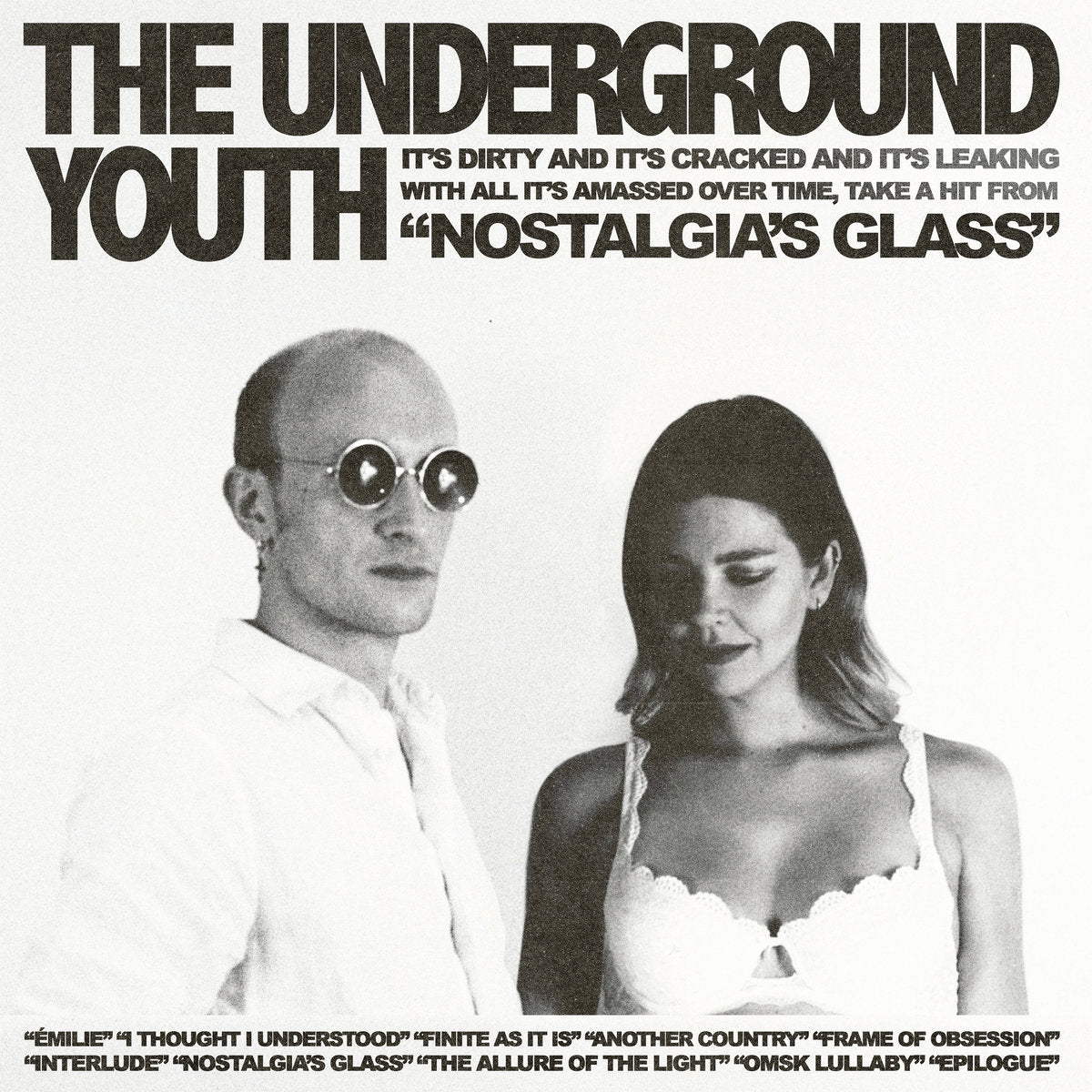 THE UNDERGROUND YOUTH - Nostalgia's Glass - LP - 180g Clear Blue Vinyl [AUG 18]