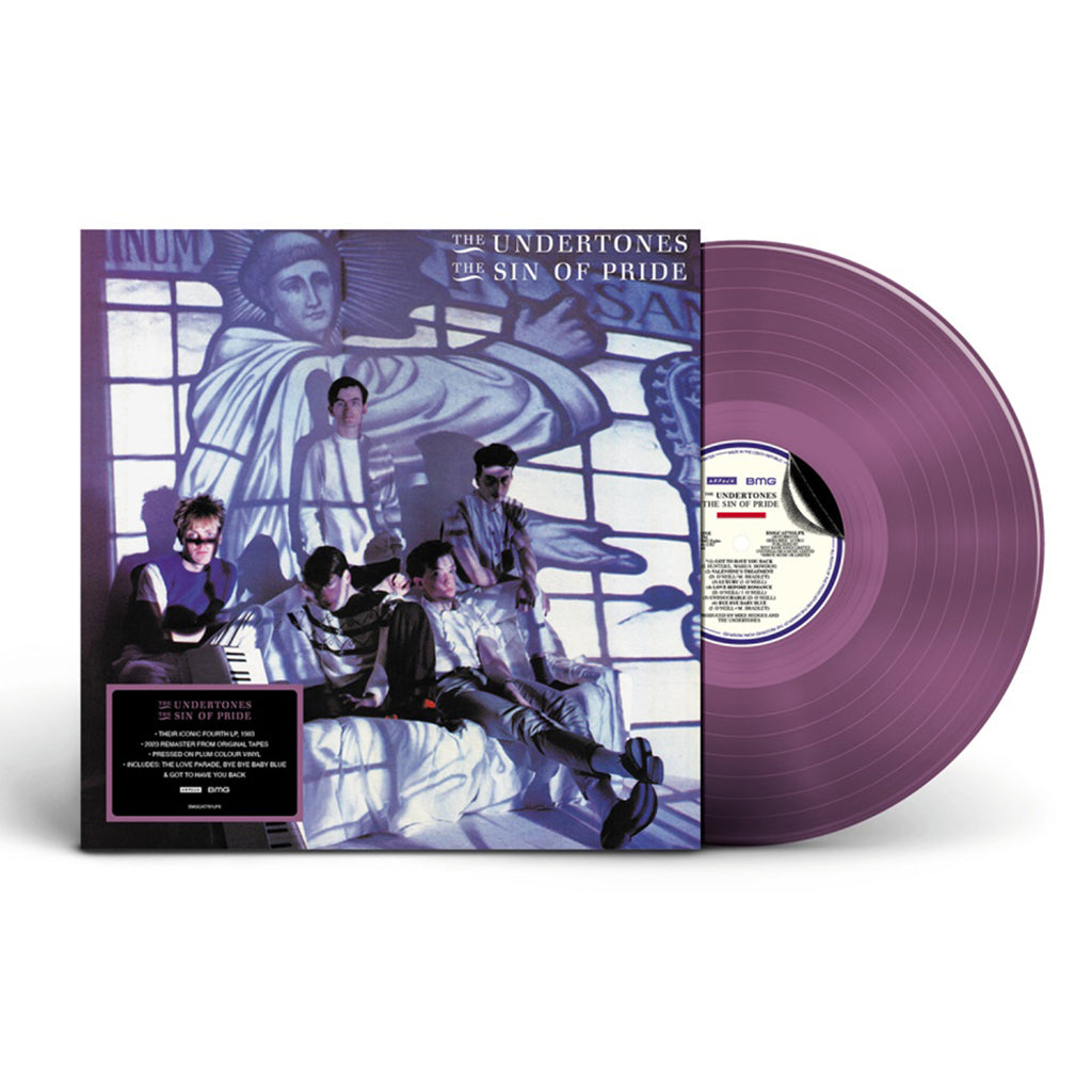 THE UNDERTONES - The Sin Of Pride (2023 Remaster) - LP - Plum Colour Vinyl
