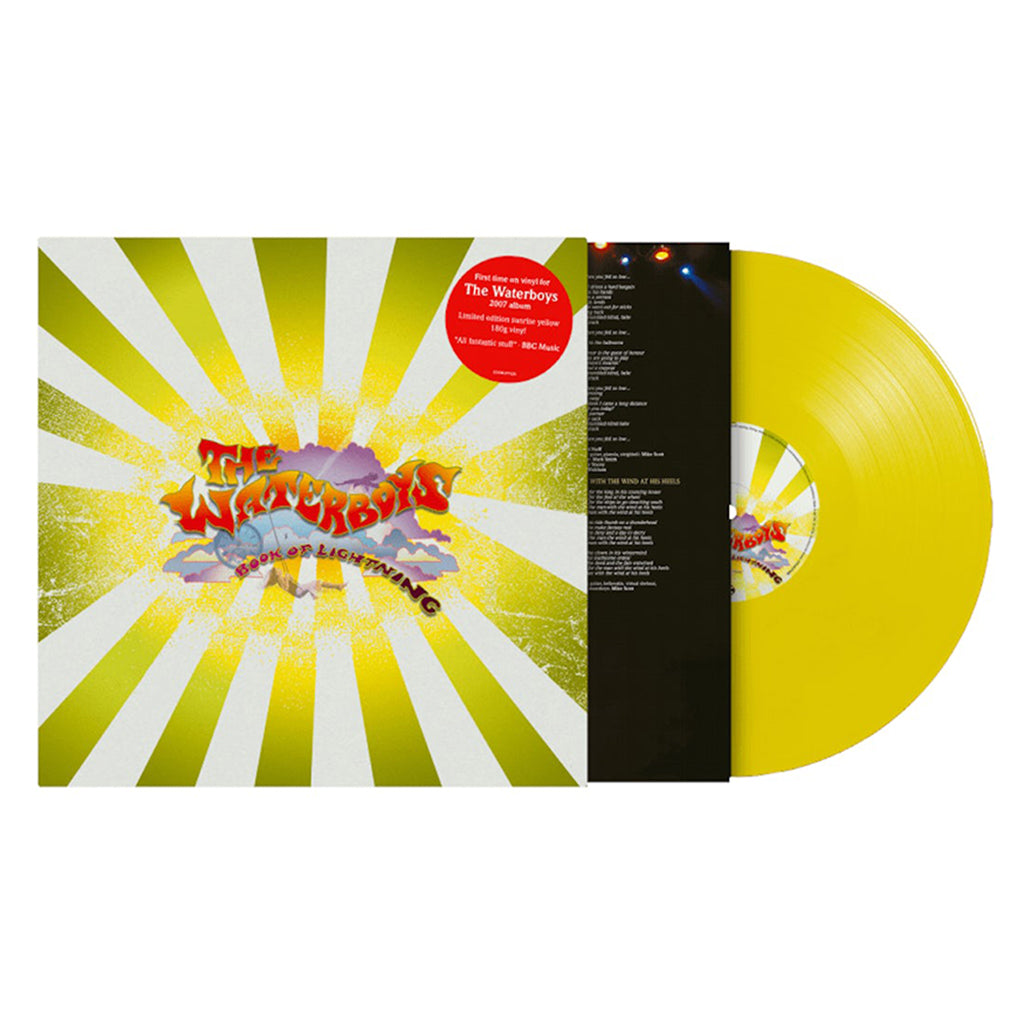 THE WATERBOYS - Book Of Lightning (2023 Reissue) - LP - Sunrise Yellow Vinyl