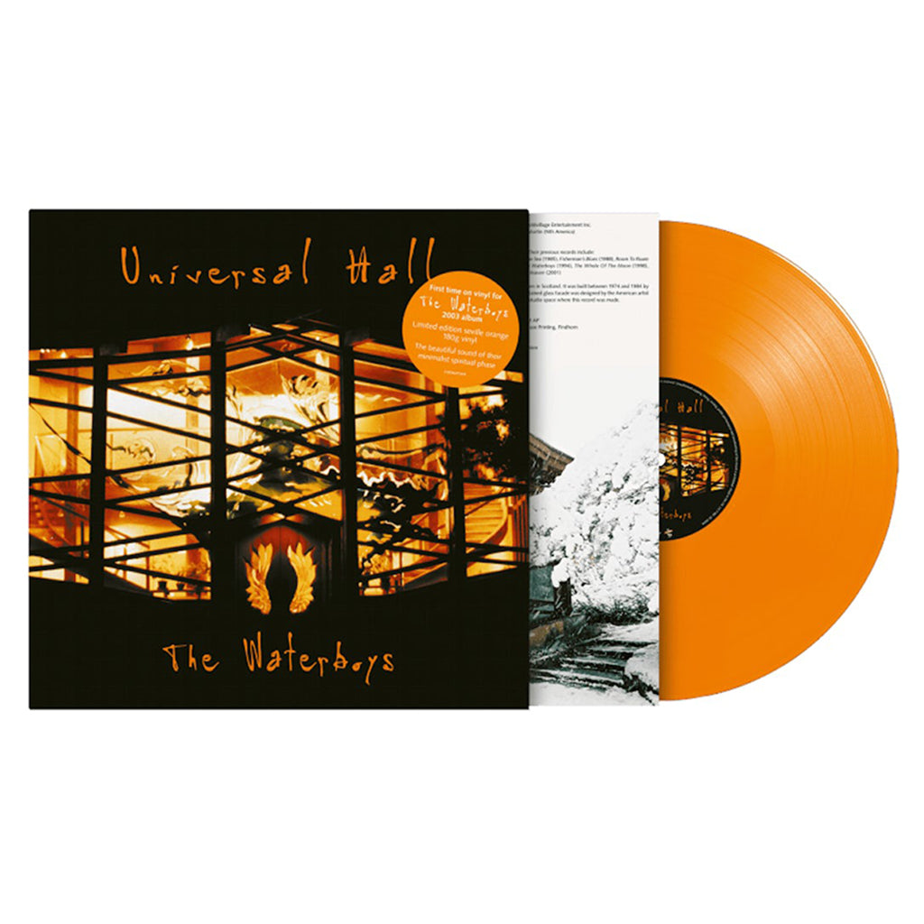 THE WATERBOYS - Universal Hall (2023 Reissue) - LP - Seville Orange Vinyl