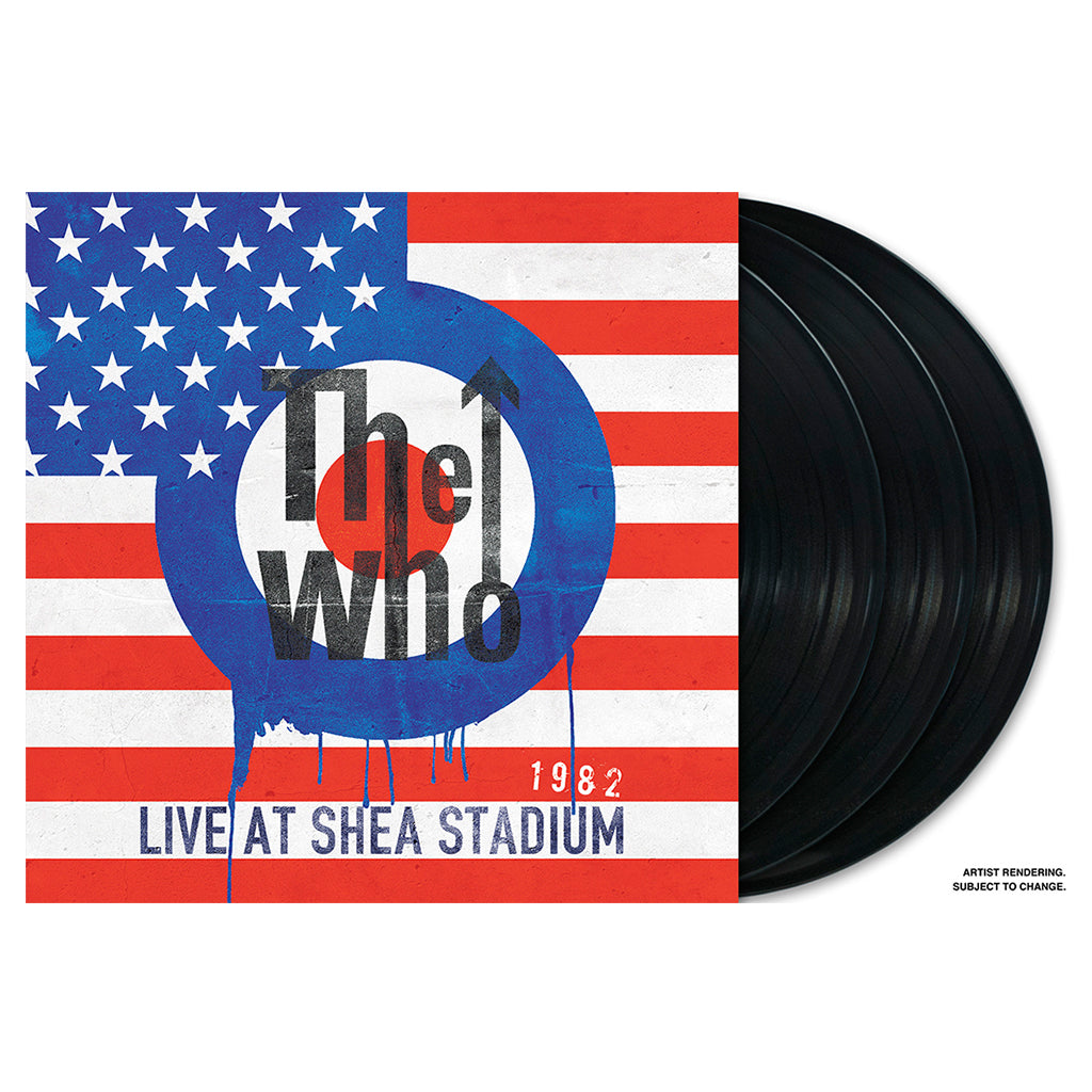 THE WHO - Live At Shea Stadium 1982 (Full Show) - 3LP - Black Vinyl
