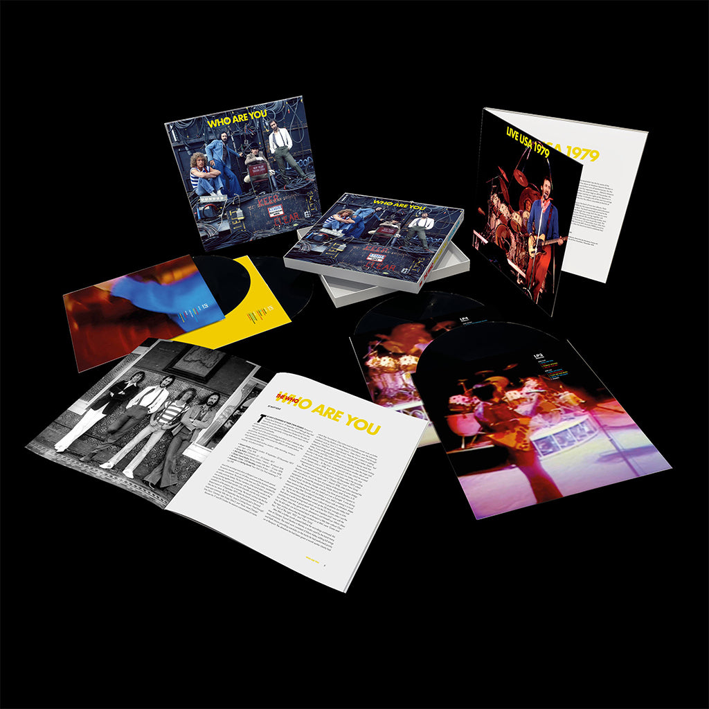THE WHO - Who Are You (Deluxe Edition) - 4LP - 180g Vinyl Box Set [OCT 31]