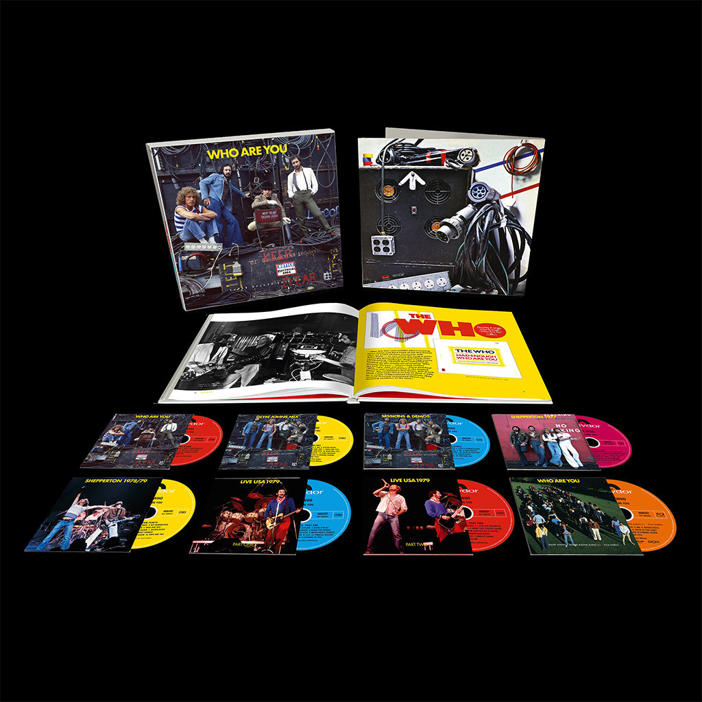 THE WHO - Who Are You (Super Deluxe Edition) - 7CD + Blu-ray + Hardback Book - Box Set [OCT 31]