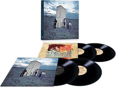 THE WHO - Who's Next - 50th Anniversary (w/ San Francisco Live - 1971) - 4LP - 180g Black Vinyl Set