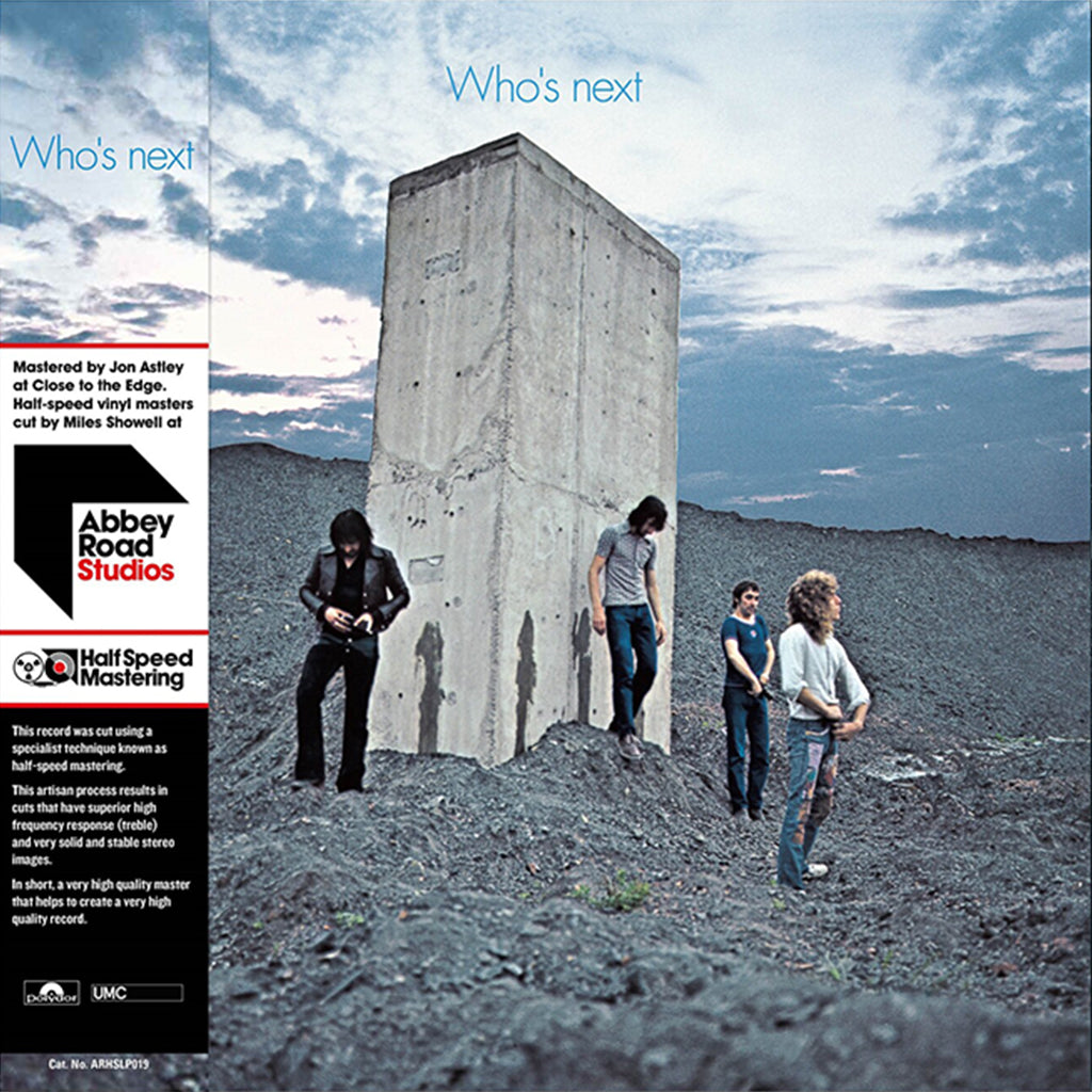 THE WHO - Who's Next - 50th Anniversary (Half-Speed Master) - LP - 180g Black Vinyl