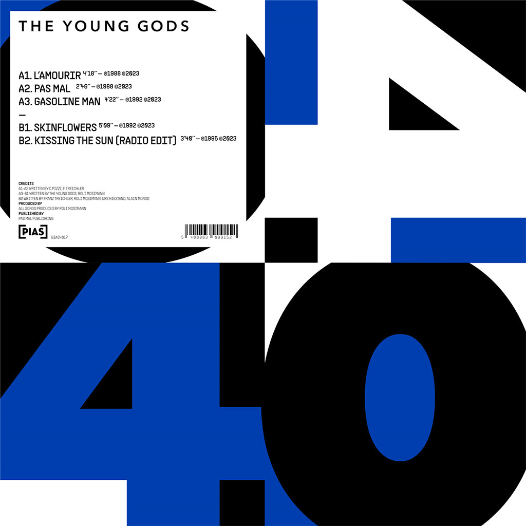 THE YOUNG GODS - [PIAS] 40 - 12'' EP - Vinyl [OCT 27]