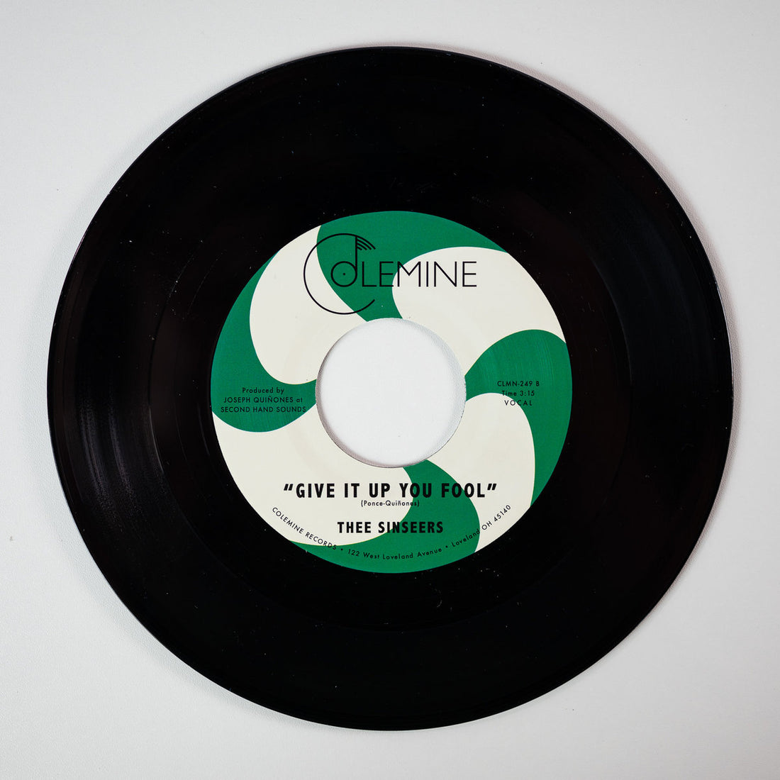 THEE SINSEERS - If We Try b/w Give It Up You Fool - 7'' - Black Vinyl [JUN 27]