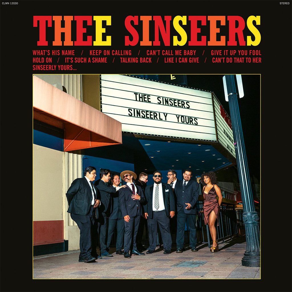 THEE SINSEERS - Sinseerly Yours (Repress) - LP - Opaque Yellow Vinyl [JUL 12]