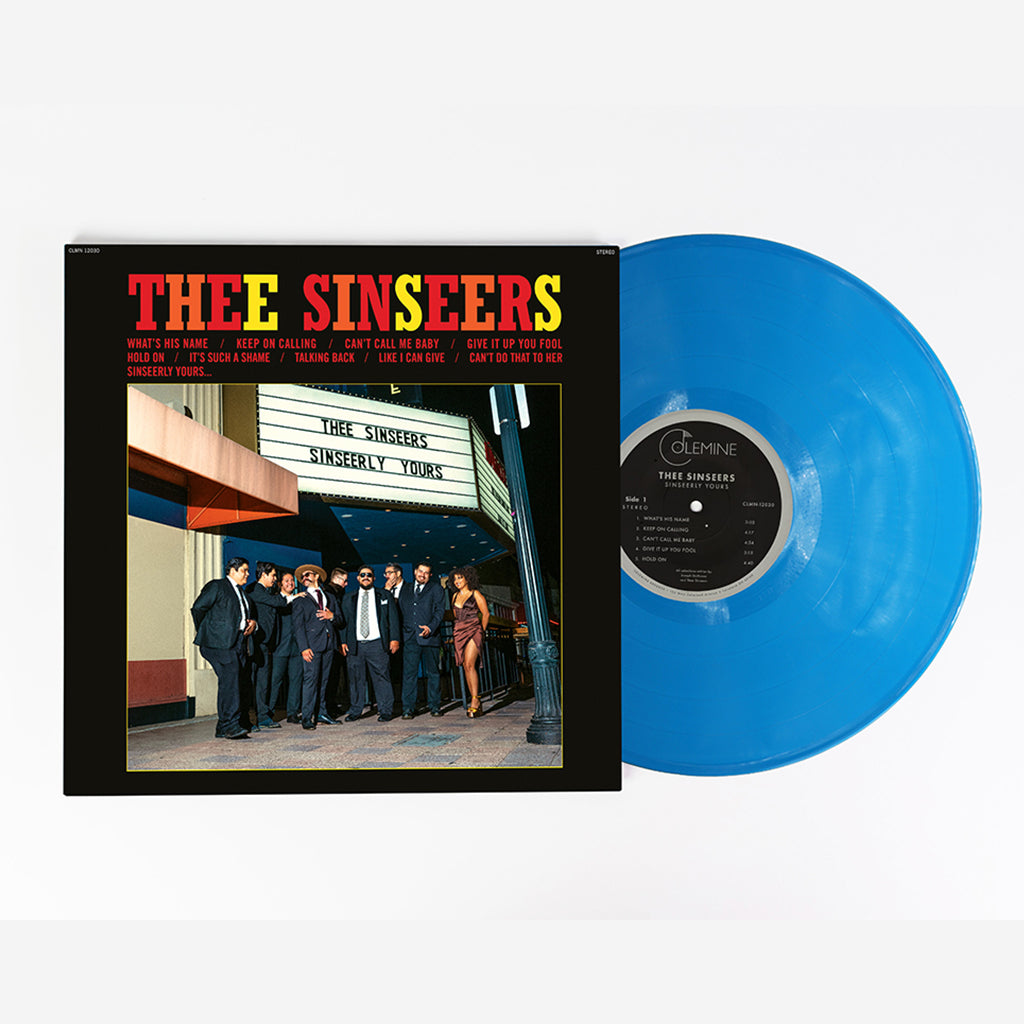 THEE SINSEERS - Sinseerly Yours - LP - Turquoise Vinyl