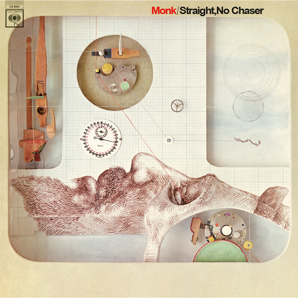 THELONIOUS MONK - Straight, No Chaser (Reissue) - LP - Deluxe 180g Crystal Clear Vinyl [NOV 21]