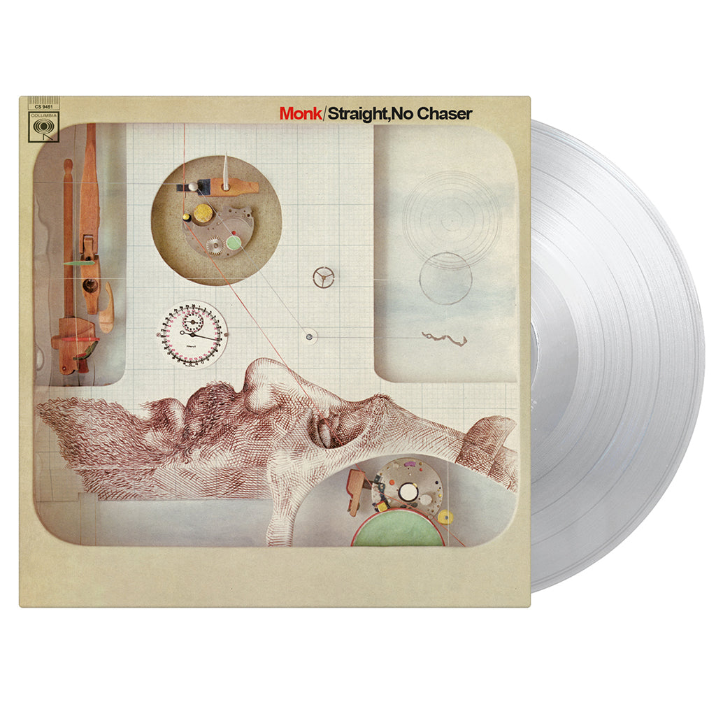 THELONIOUS MONK - Straight, No Chaser (Reissue) - LP - Deluxe 180g Crystal Clear Vinyl [NOV 21]