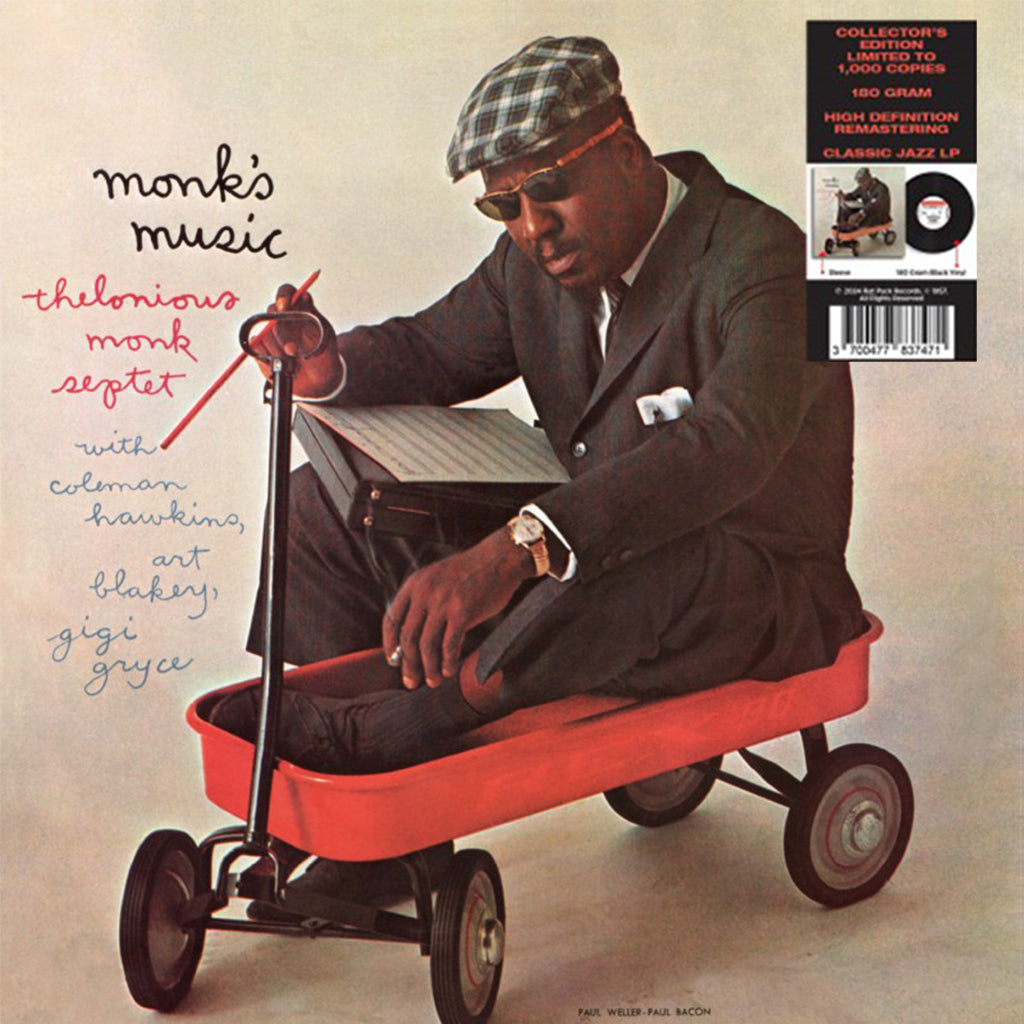 THELONIOUS MONK SEPTET - Monk's Music (Collector's Edition) - LP - 180g Vinyl [MAY 17]