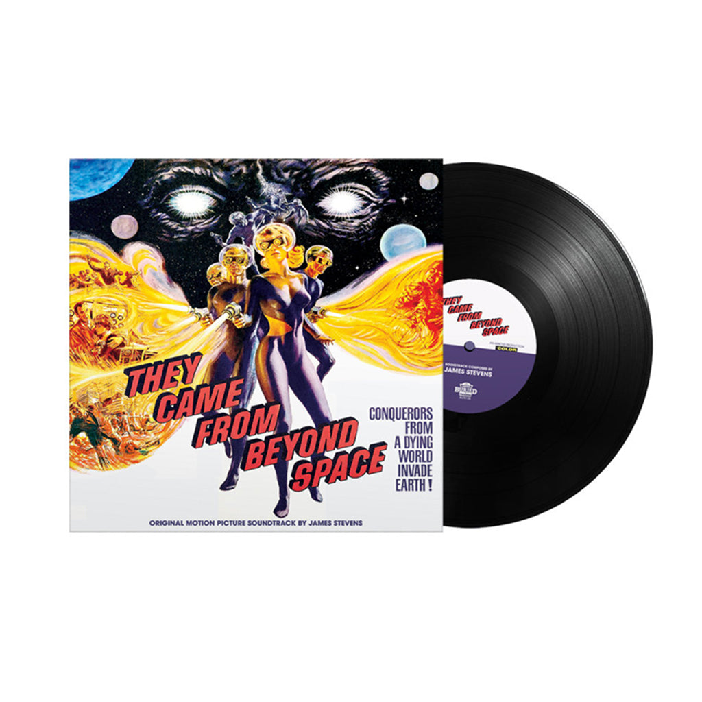 JAMES STEVENS - They Came From Beyond Space (Original Soundtrack) [Reissue w/ A3 Film Poster] - 10-inch LP - Vinyl [OCT 17 ]