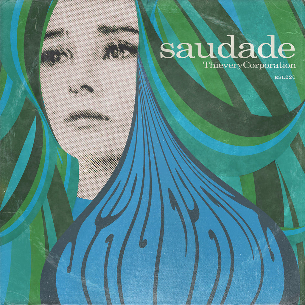 THIEVERY CORPORATION - Saudade (10th Anniversary Reissue) - LP - Blue Vinyl