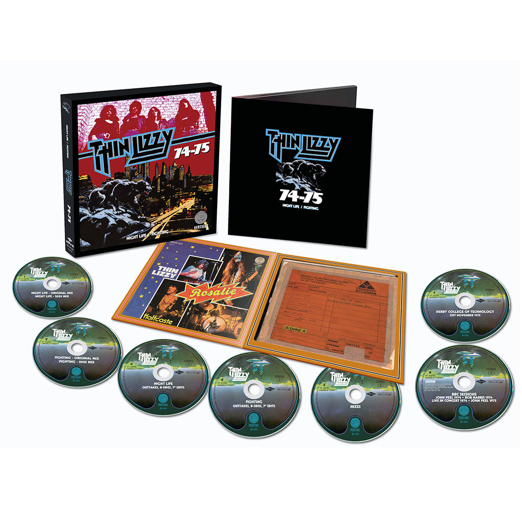 THIN LIZZY - 74-75: Night Life / Fighting - 7CD Box Set [NOV 21]