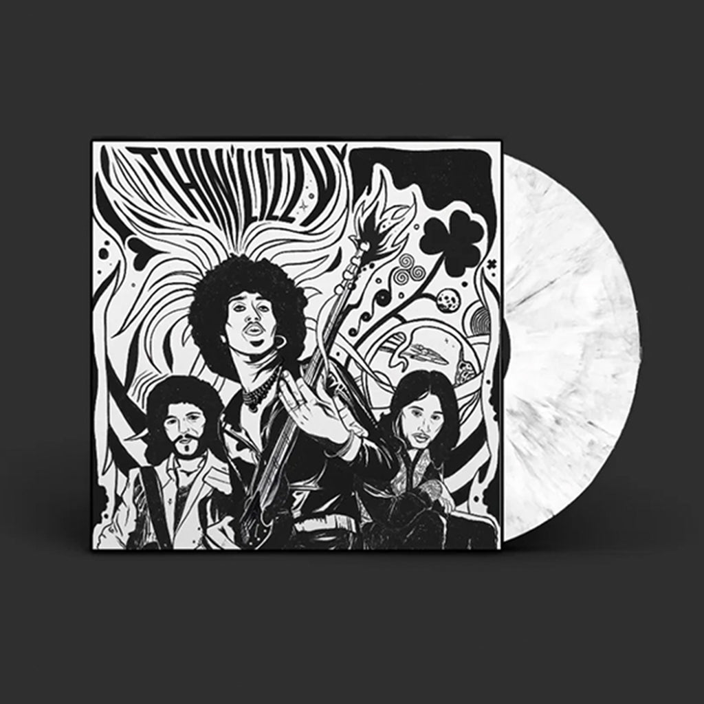 THIN LIZZY - Acoustic Sessions (w/ Alt Black & White Artwork + Bonus track) - LP - Black & White Marble Vinyl [JAN 24]
