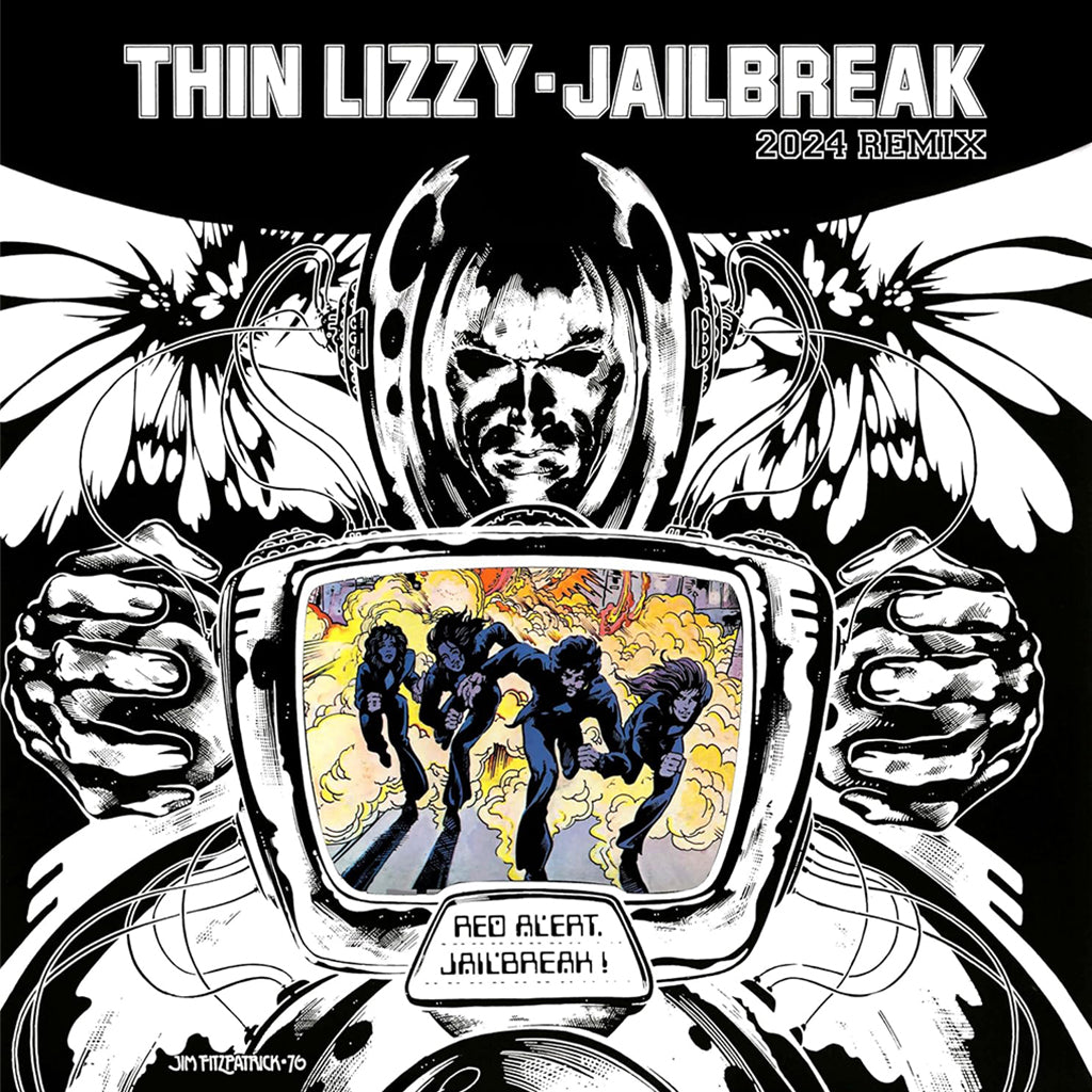 THIN LIZZY - Jailbreak (2024 Remix) - LP - Silver Coloured Vinyl