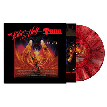 THOR - The Edge Of Hell (Reissue) - LP - Red Marble Vinyl [MAR 21]