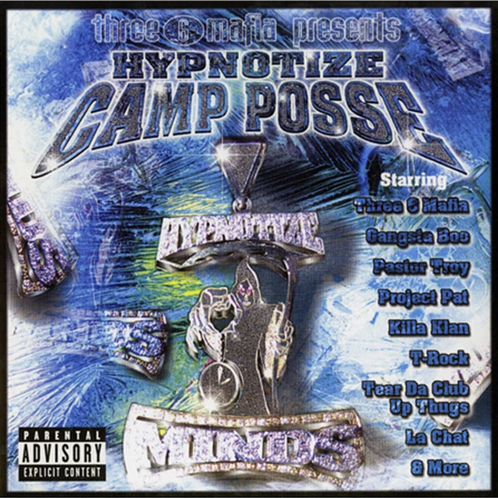THREE 6 MAFIA Presents: Hypnotize Camp Posse (2023 Reissue) - 2LP - Translucent Blue Vinyl