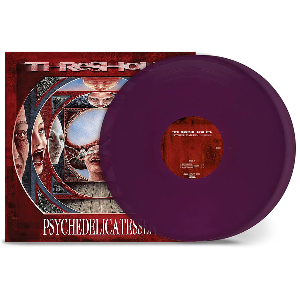 THRESHOLD - Psychedelicatessen (Remixed and Remastered) - 2LP - Violet Vinyl