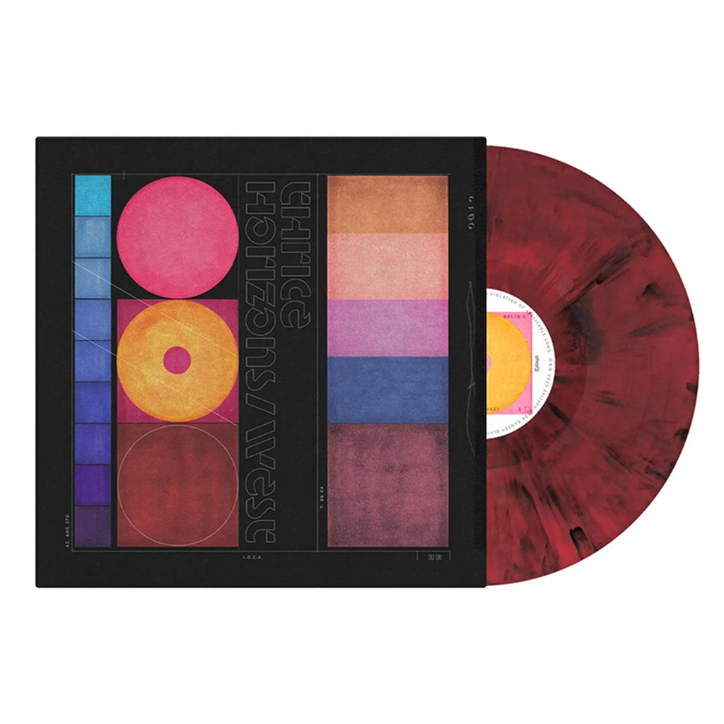 THRICE - Horizons / West - LP - Oxblood & Black Marble Colour Vinyl [OCT 3]