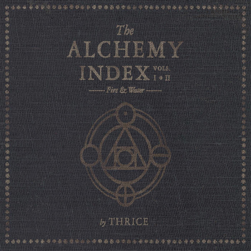 THRICE - The Alchemy Index Vols. I & II: Fire & Water (Reissue) - 2LP - Translucent Orange Crush / Translucent Sea Blue Colour Vinyl [DEC 5]