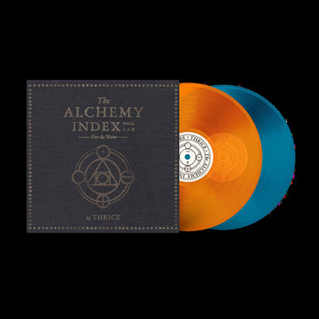 THRICE - The Alchemy Index Vols. I & II: Fire & Water (Reissue) - 2LP - Translucent Orange Crush / Translucent Sea Blue Colour Vinyl [DEC 5]