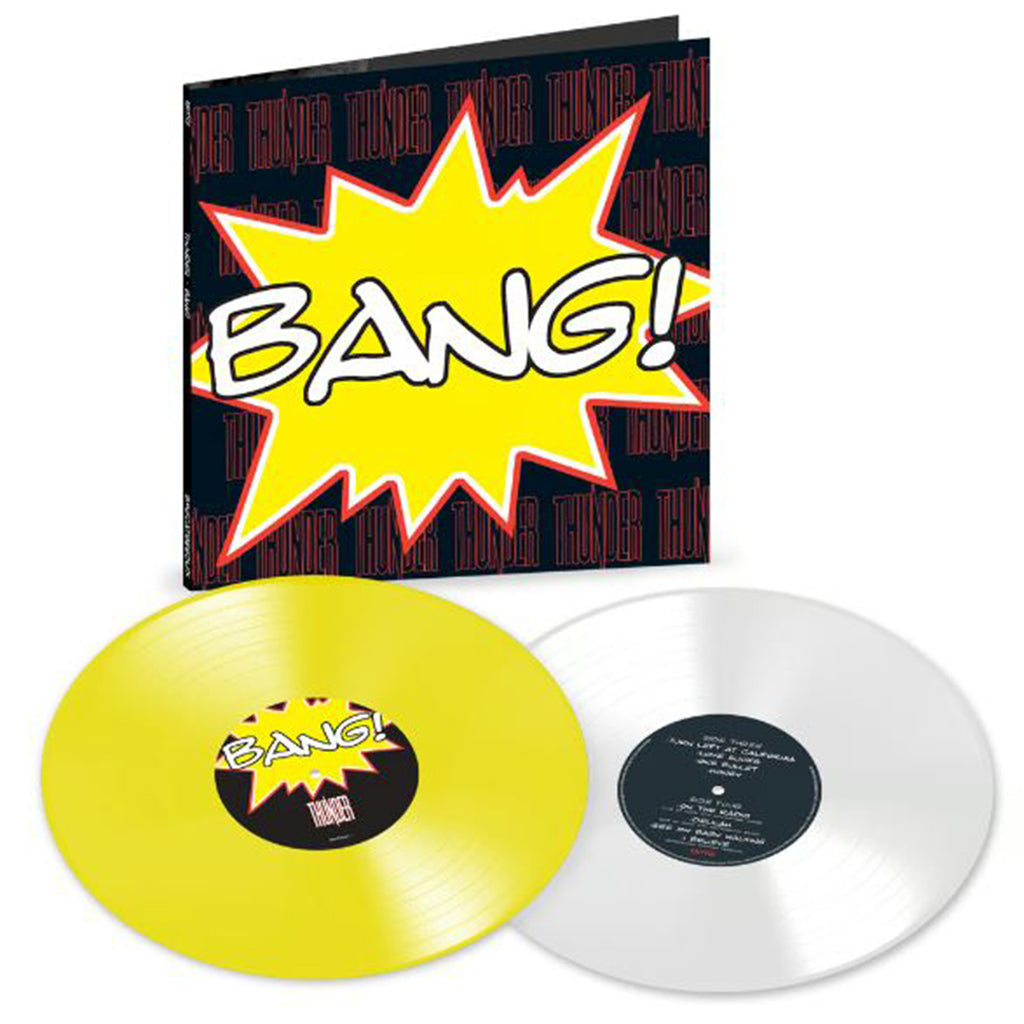 THUNDER - Bang! (2024 Expanded Edition) - 2LP - Yellow / White Vinyl [APR 5]