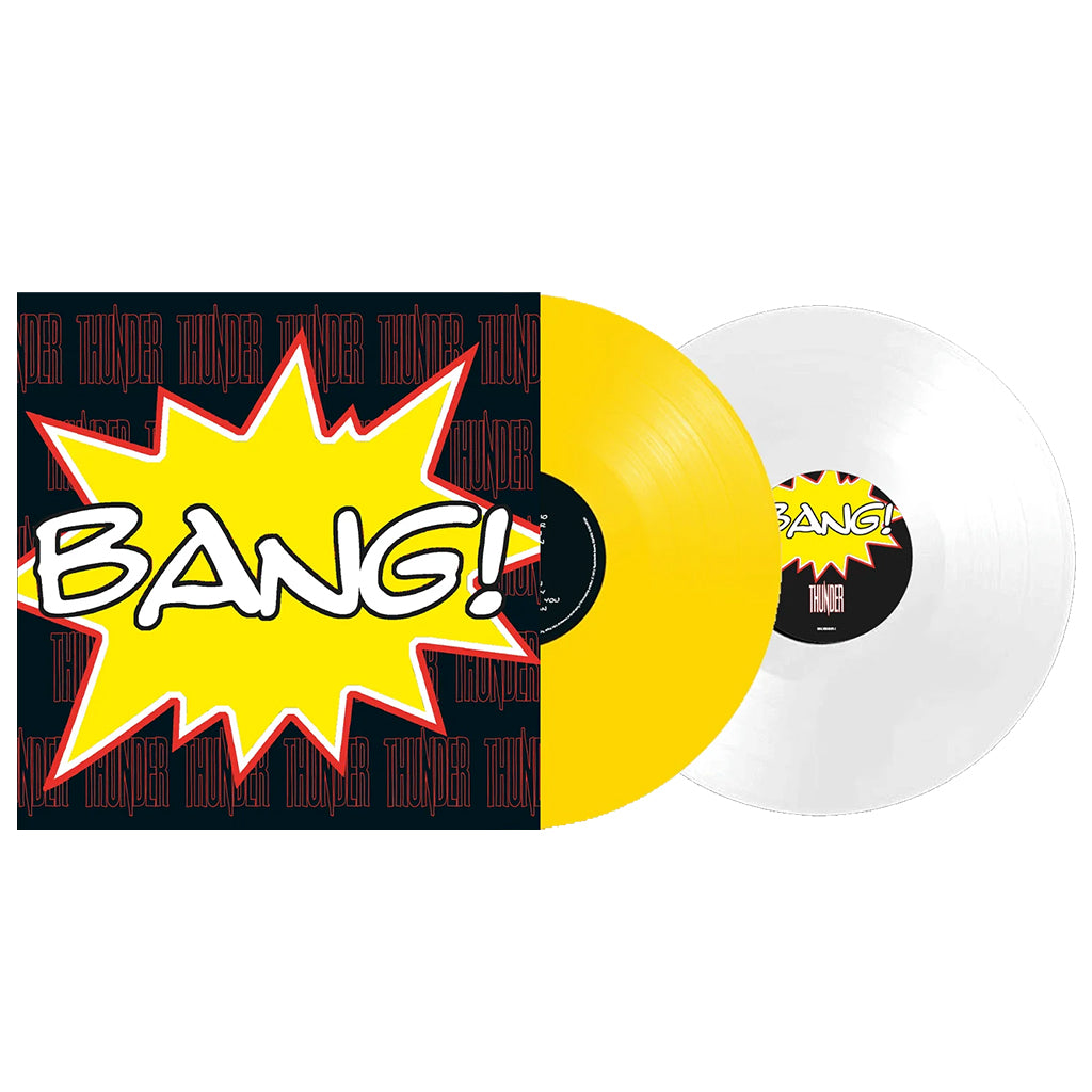 THUNDER - Bang! (2024 Expanded Edition) - 2LP - Yellow / White Vinyl [APR 5]