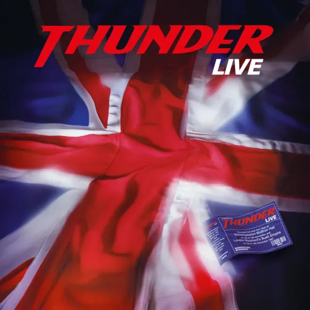 THUNDER - Live (Deluxe) - 4LP - Black Vinyl Set [JAN 16]