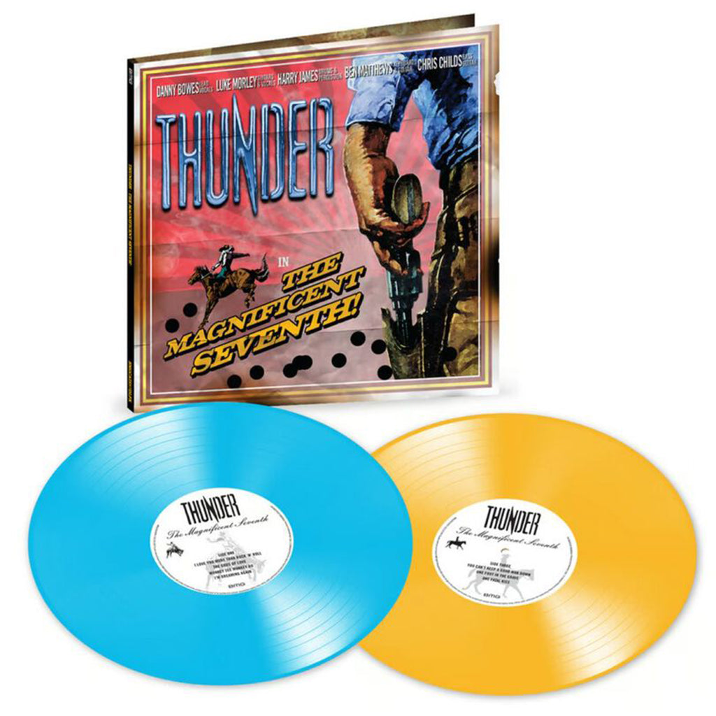 THUNDER - The Magnificent Seventh! (2024 Expanded Edition) - 2LP - Yellow and Blue Vinyl [APR 5]