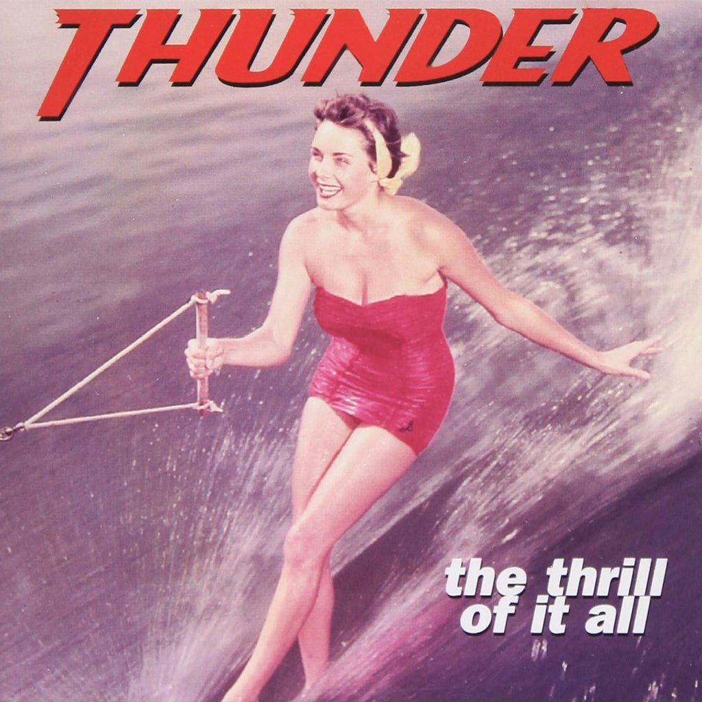 THUNDER - The Thrill Of It All (2023 Expanded Edition) - 2LP - Pink and Clear Vinyl