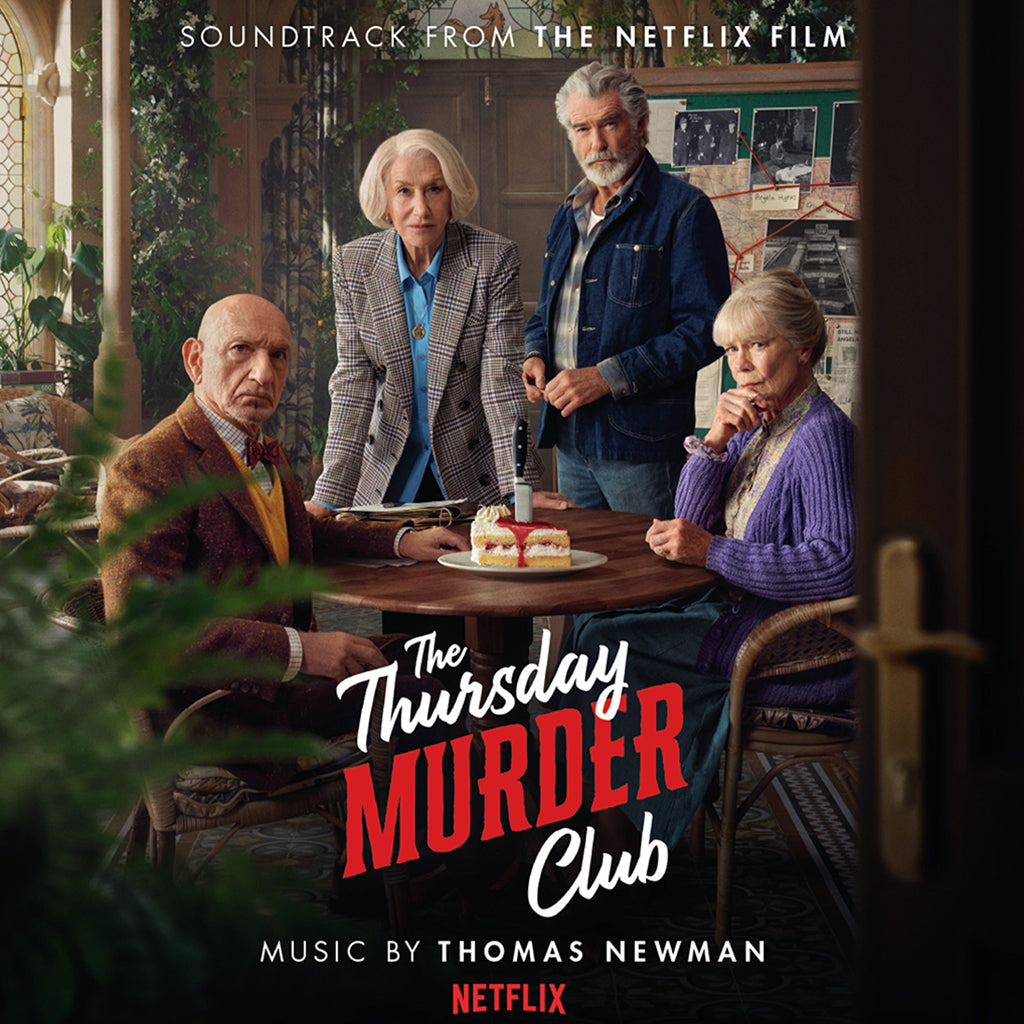 THOMAS NEWMAN - The Thursday Murder Club (Original Netflix Film Score) - LP - 180g Red Vinyl [OCT 24]