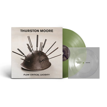 THURSTON MOORE - Flow Critical Lucidity - LP - Resistance Green Vinyl + Bonus Clear Vinyl 7'' Flexi