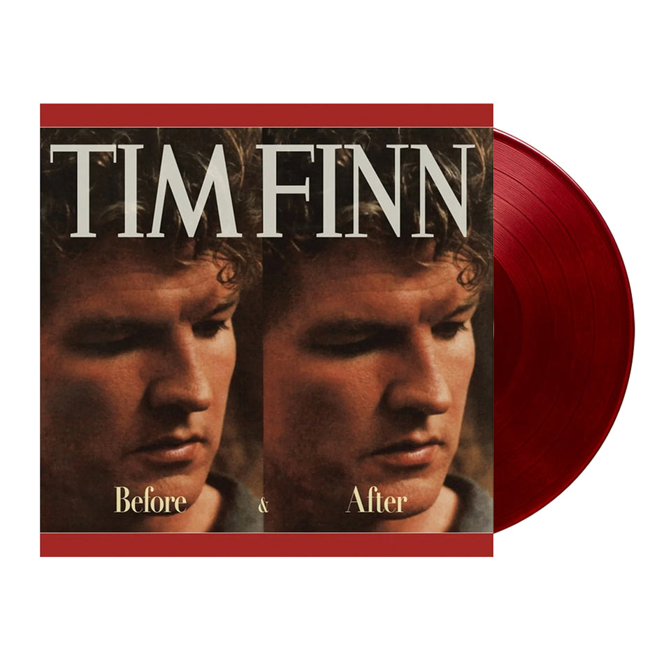 TIM FINN - Before and After (Reissue) - LP - 'Poinsettia Red' Colour V ...