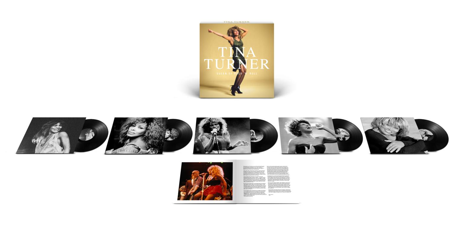 TINA TURNER - Queen of Rock ‘n’ Roll - 5LP - Black Vinyl Box Set