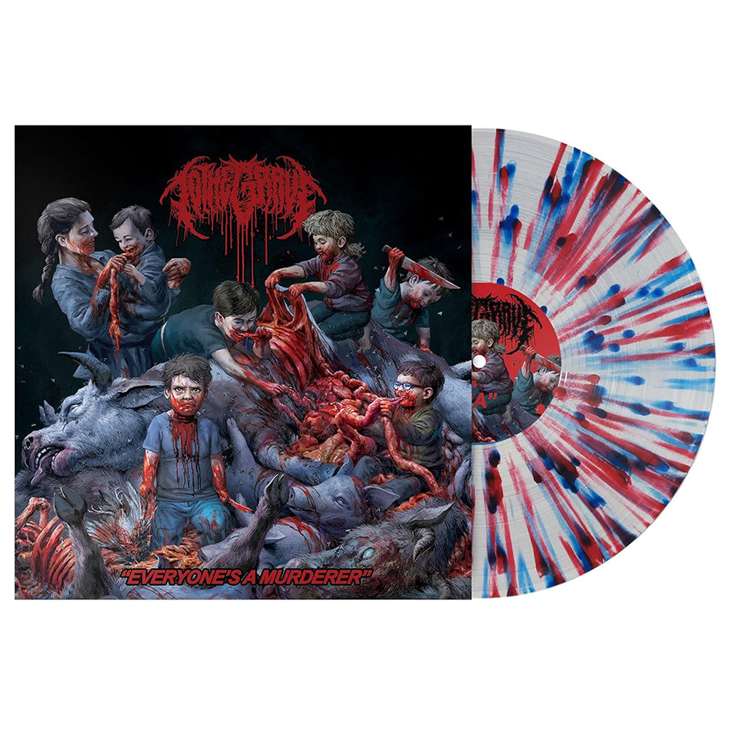 TO THE GRAVE - Everyone's A Murderer - LP - Blood / White / Blue Splatter Vinyl [OCT 25]