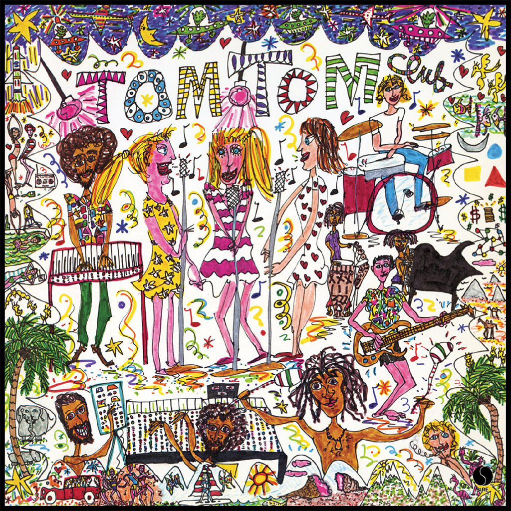 TOM TOM CLUB - Tom Tom Club (45th Anniversary) - LP - Clear w/ Pink, White & Green Splatter Vinyl [MAR 6]