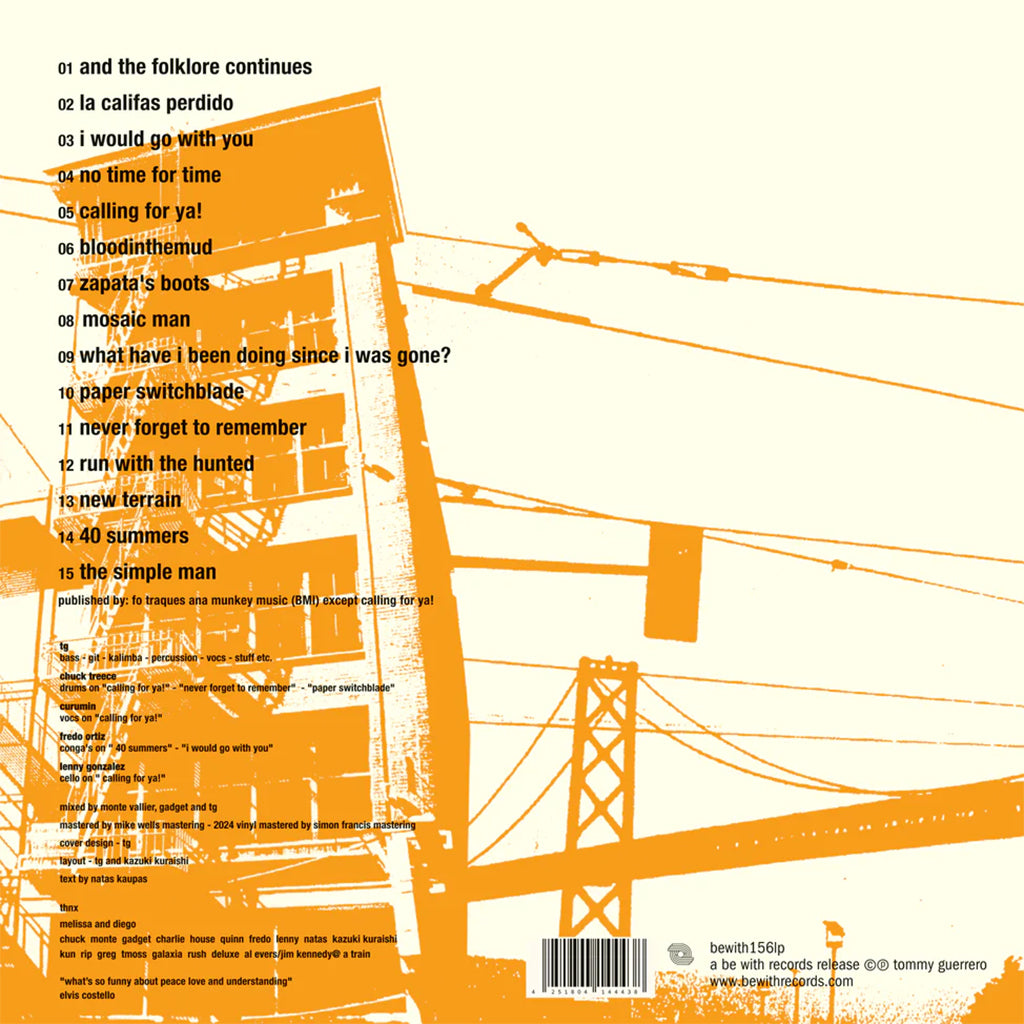 TOMMY GUERRERO - Return Of The Bastard (2024 Reissue) - LP - Vinyl