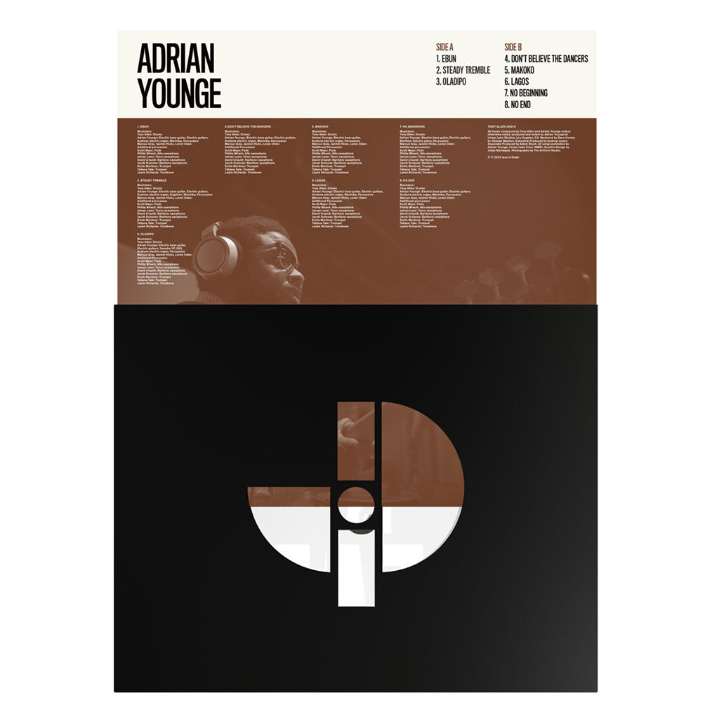 TONY ALLEN / ADRIAN YOUNGE - Tony Allen JID018 - LP - Black Vinyl