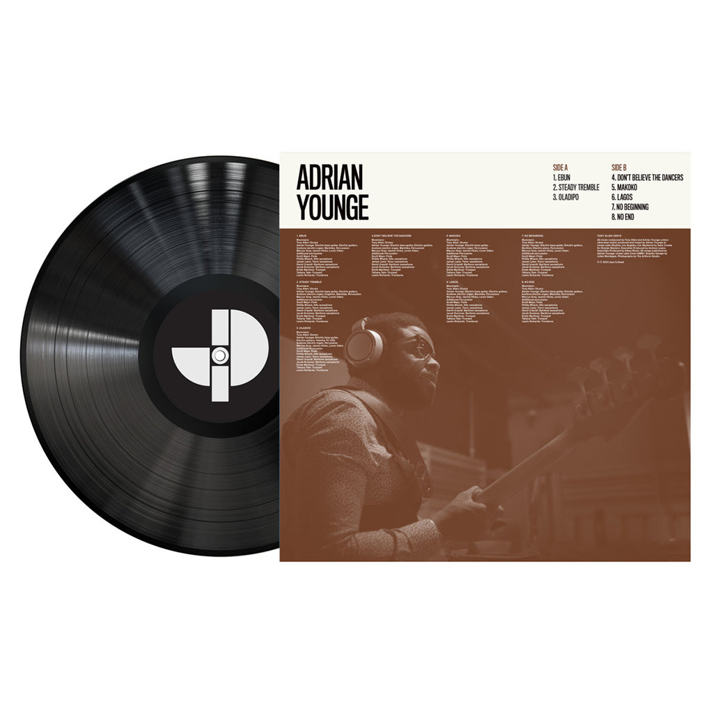 TONY ALLEN / ADRIAN YOUNGE - Tony Allen JID018 - LP - Black Vinyl