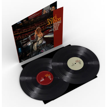 TORI AMOS - Diving Deep Live - 2LP - Gatefold Black Vinyl
