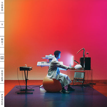 TORO Y MOI - Outer Peace (Reissue) - LP - Neon Violet and Tangerine Splatter Colour Vinyl