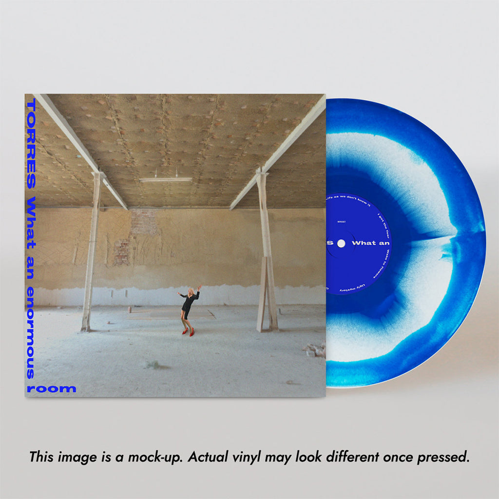 TORRES - What An Enormous Room - LP - Blue Jay and White Vinyl