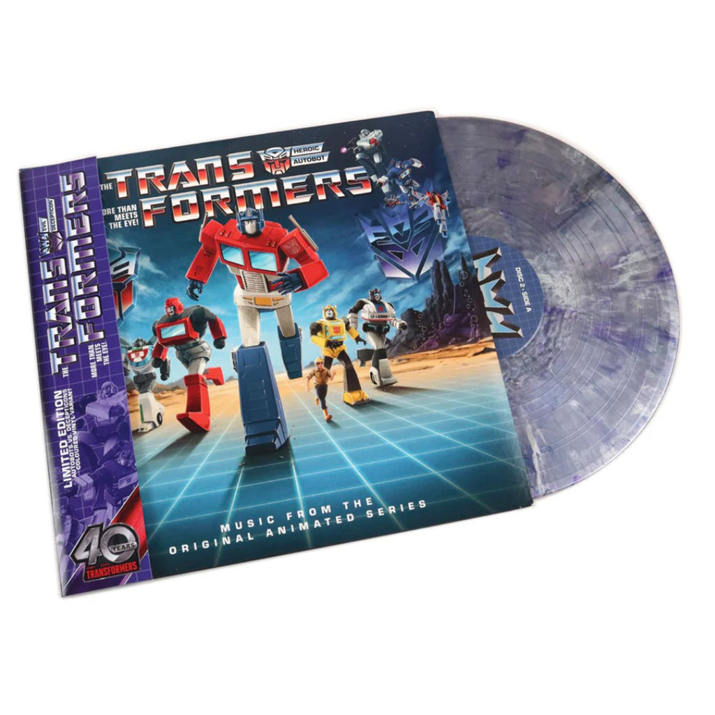 VARIOUS - Transformers: Music from the Original Animated Series (Autobots Vs Decepticons Edition) - 2LP - Coloured Vinyl [NOV 1]