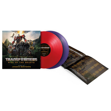 JONGNIC BONTEMPS - Transformers: Rise Of The Beasts - Original Soundtrack (Expanded Edition) - 2LP - 180g Autobots Red & Decepticons Purple Vinyl