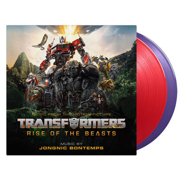 JONGNIC BONTEMPS - Transformers: Rise Of The Beasts - Original Soundtrack (Expanded Edition) - 2LP - 180g Autobots Red & Decepticons Purple Vinyl