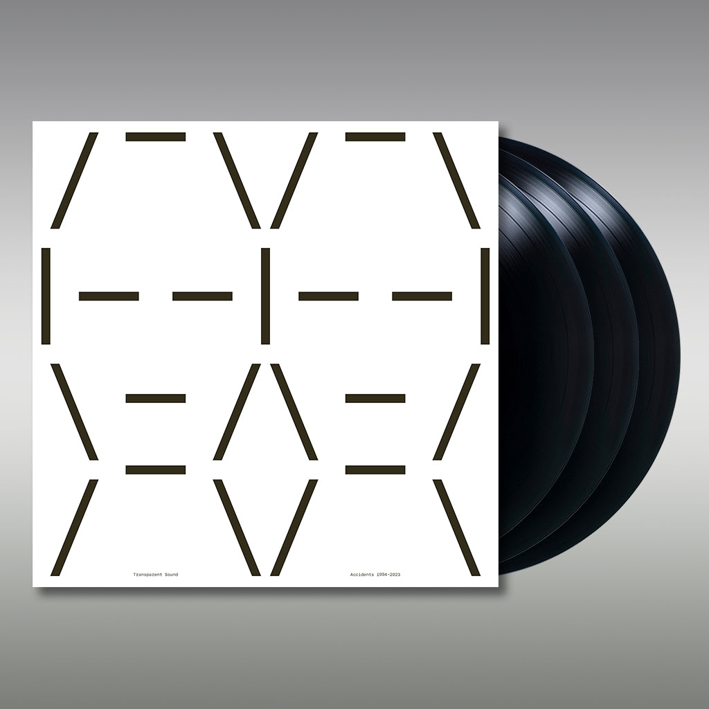 TRANSPARENT SOUND - Accidents 1994-2003 (Includes DL Card w/ 6 Bonus Tracks) - 3 x 12'' - 180g Vinyl