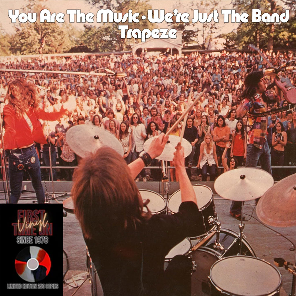 TRAPEZE - You Are The Music ...We're Just The Band (2024 Reissue) - LP - 180g White, Red and Black Twist Vinyl